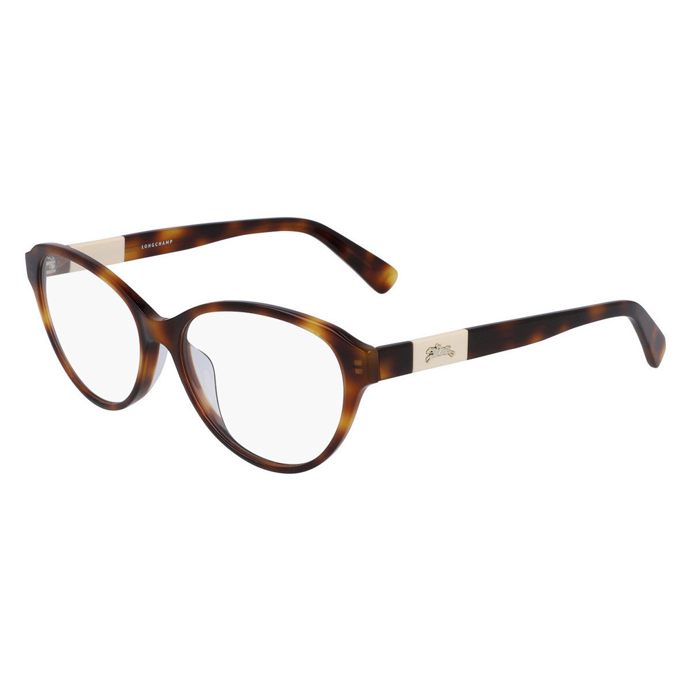 NEW Longchamp LO2656 214 Havana Eyeglasses 53mm with Longchamp Case